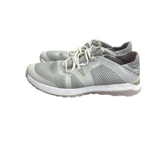 Olukai Green/Gray SLIP ON Sneakers Sz 8