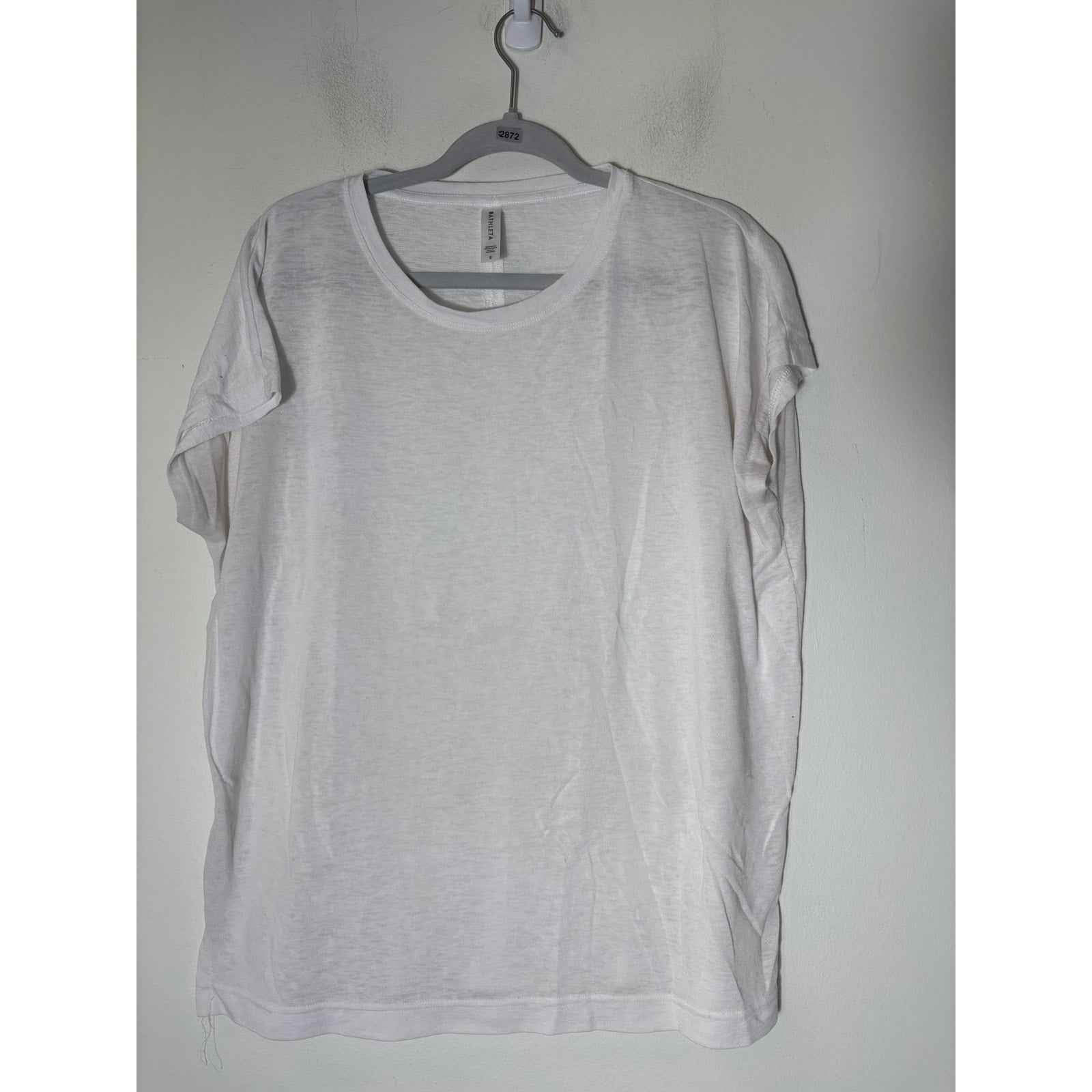 Athleta White Work Out Top Sz S