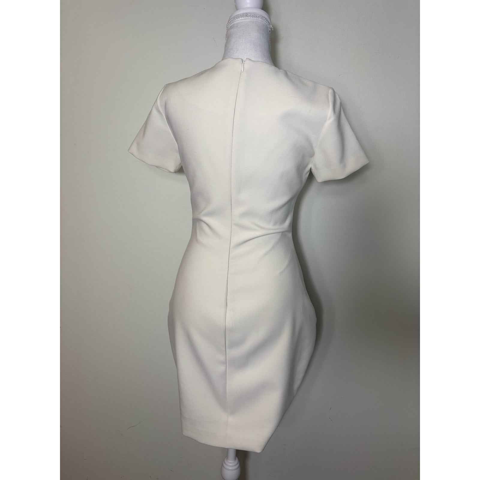 Likely White Mini bodycon Dresss Sz 4