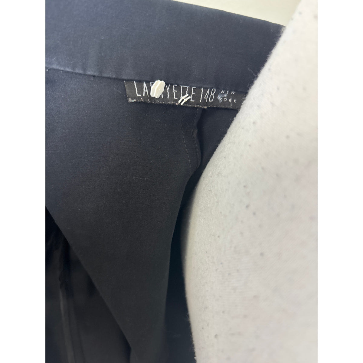 Lafayette 148 Black Long Sleeve Fitted Blazer Sz S