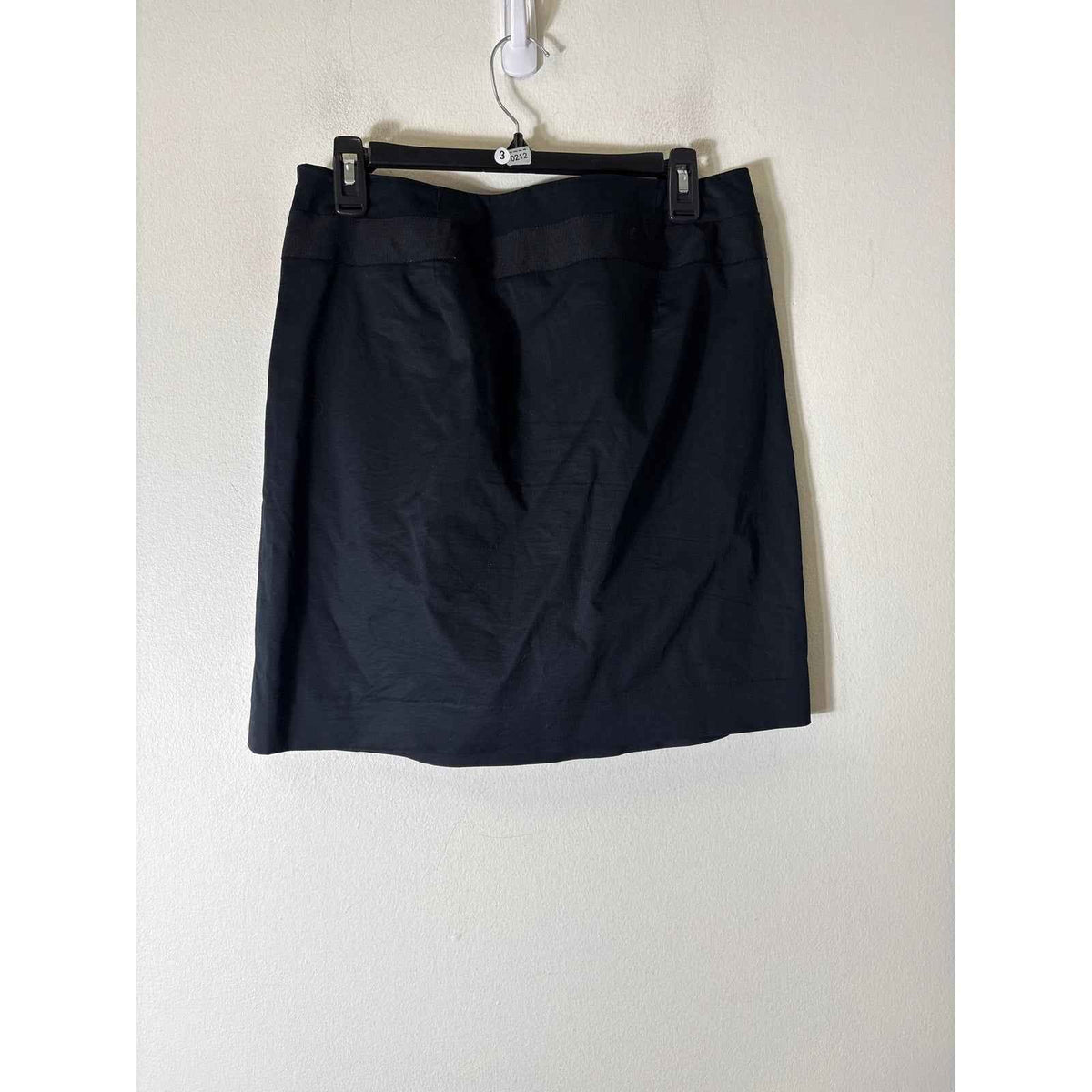 Banana Republic Black Cotton Mini Skirt Sz 6