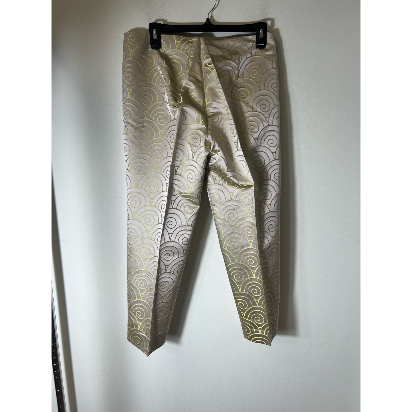 Redwood Court Beige silk pants size 8
