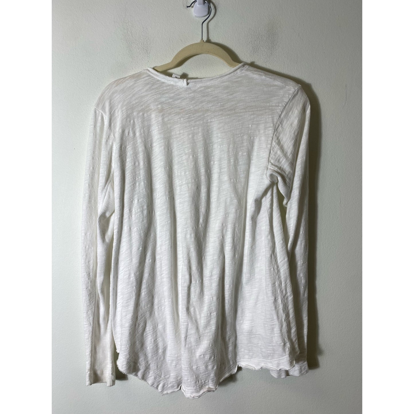 WILT White long sleeve cotton shirt Sz XS