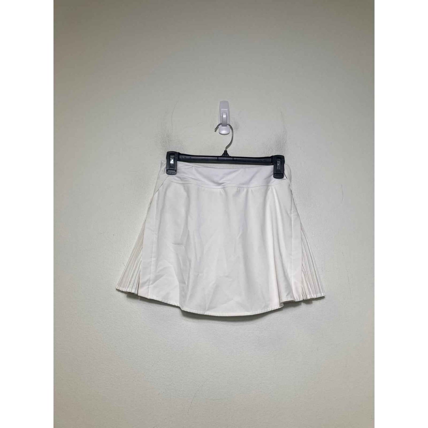 Lululemon White Pleated Athletic Skirt Sz 6