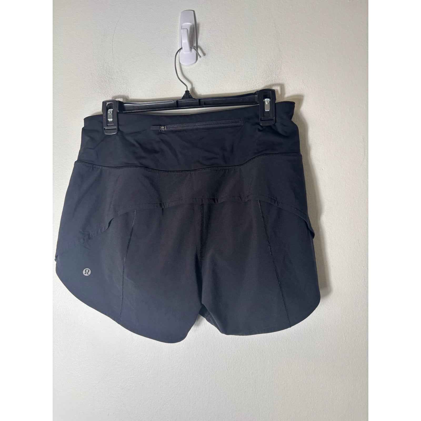 Lululemon Black Athletic Shorts 3" Inseam Sz 8