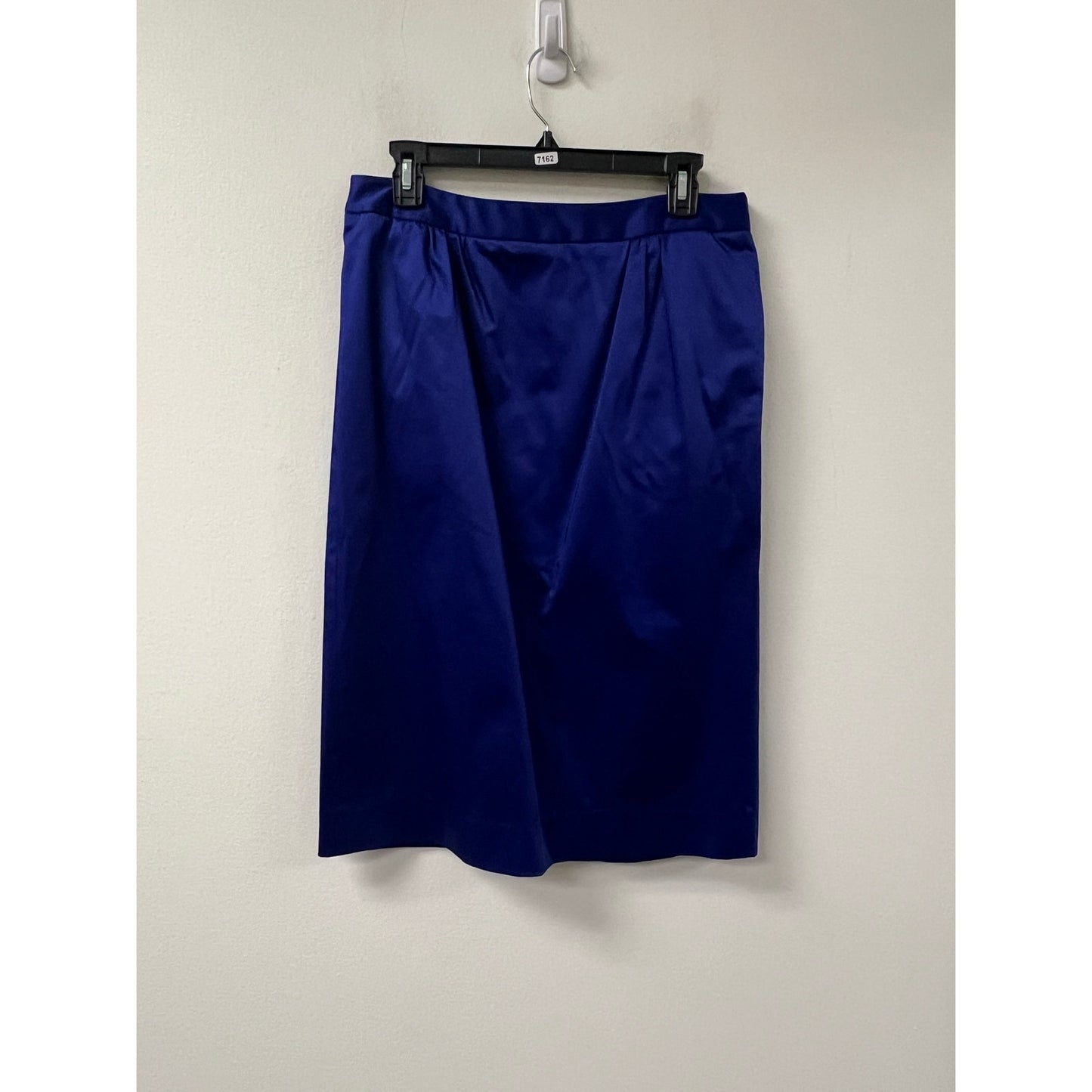 Talbots Blue Purple Midi Special Occasion Skirt Sz 10