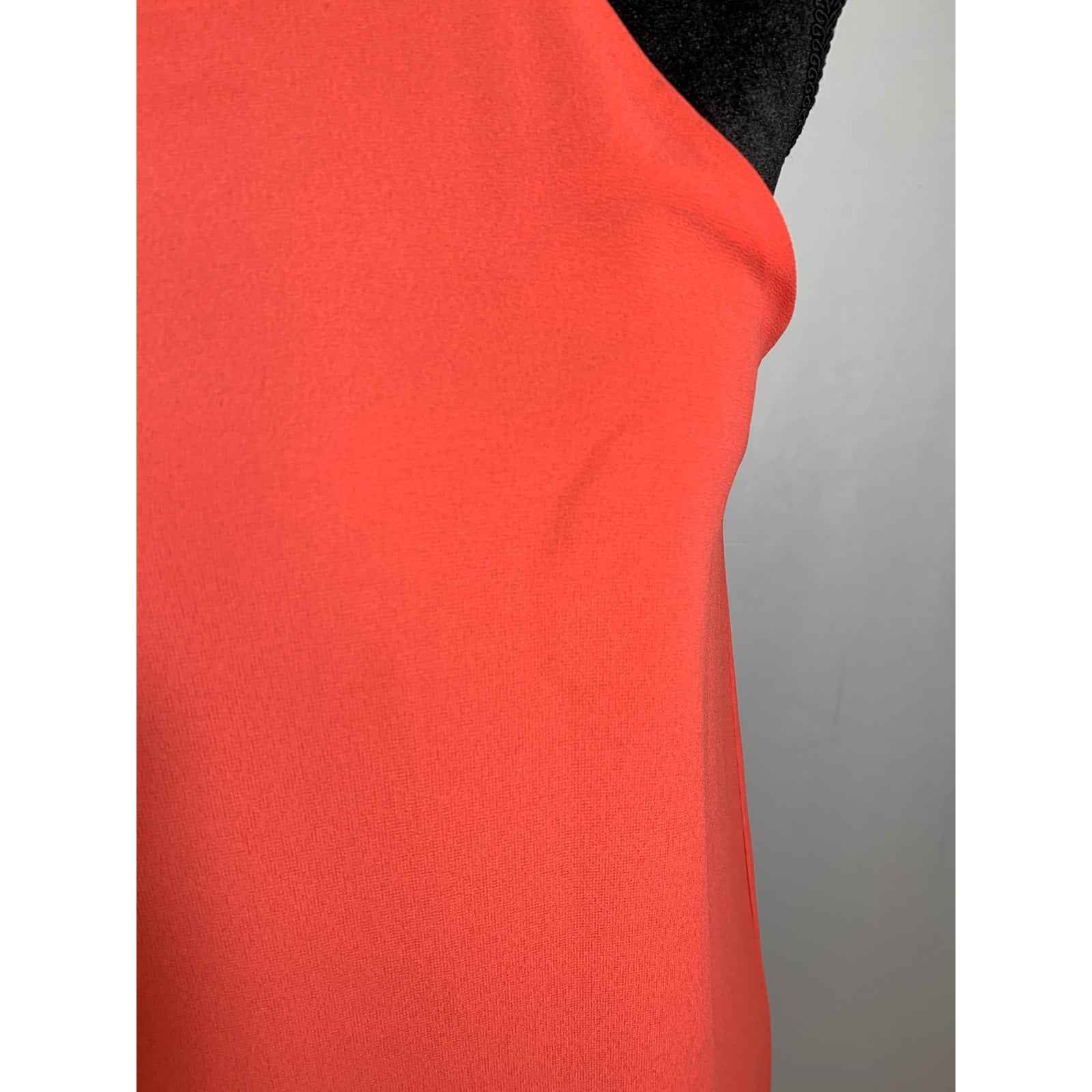 Ya Los Angeles Peach Pink Silk Blend Spaghetti Strap Dress Sz S