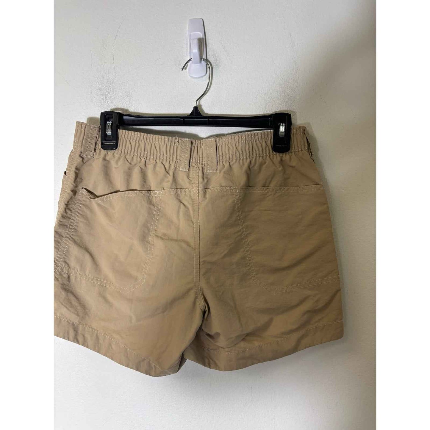 Woman's Aftco Khaki Short Shorts Sz 4