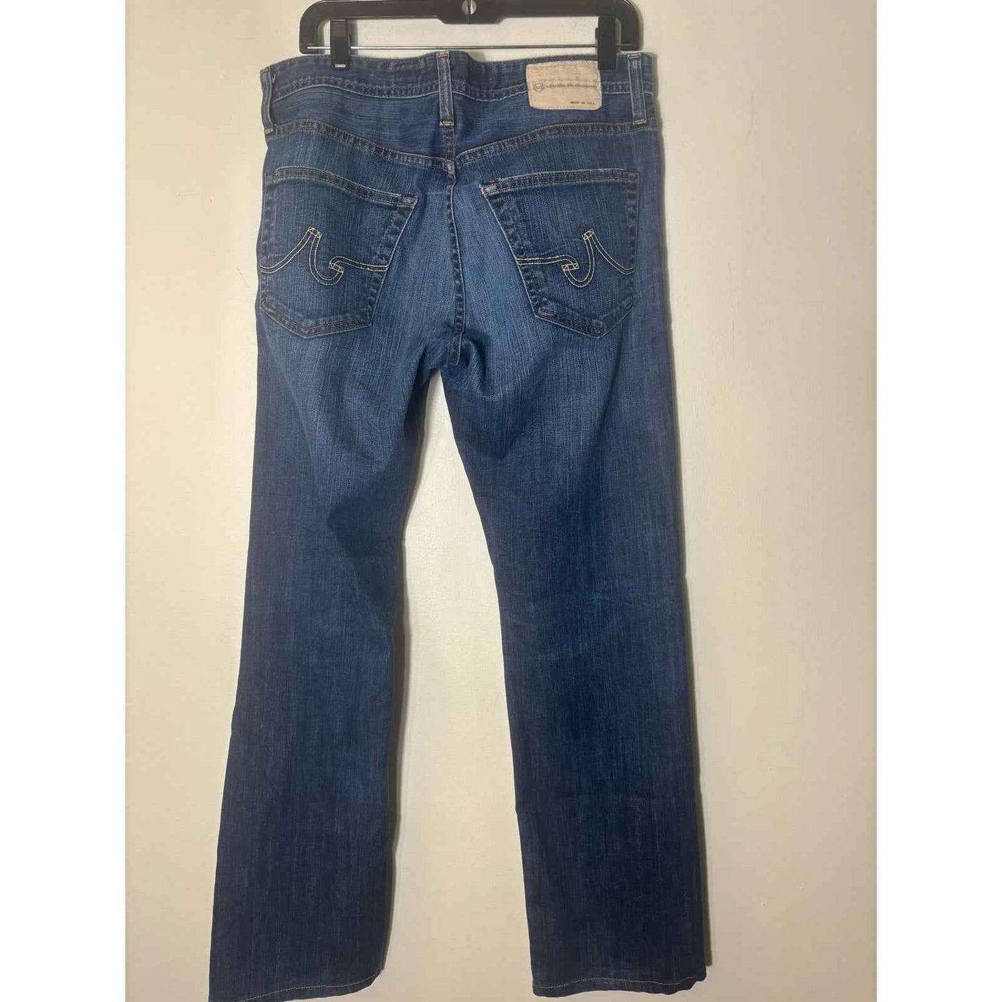 Men's AG "Protege Straight Leg" Vintage Wash Jeans Sz 33