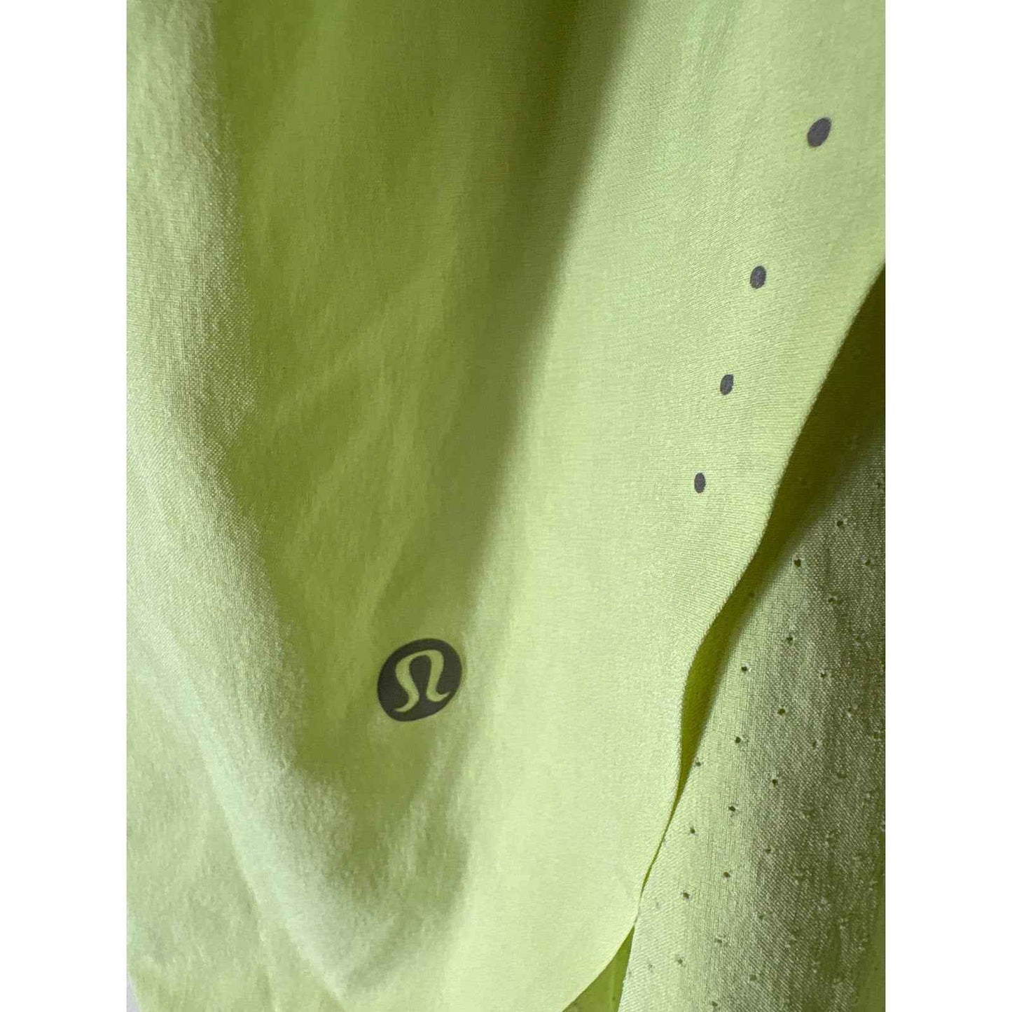 Lululemon Neon Yellow Athletic Top Sz (fits like) Sm