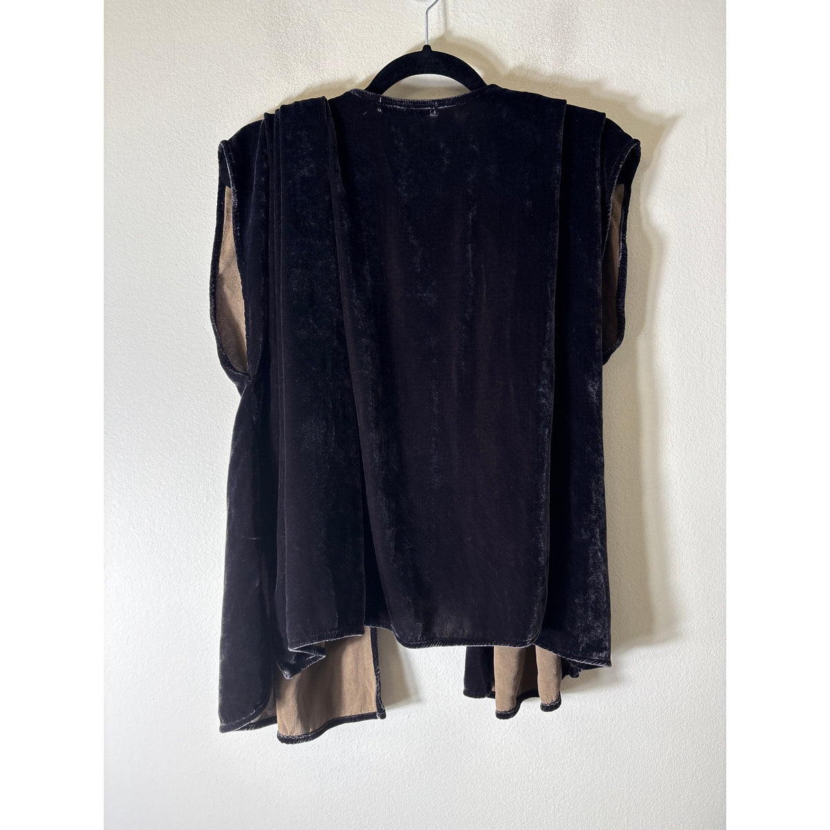 Cut Loose Dark Brown Open Front Cardigan OS