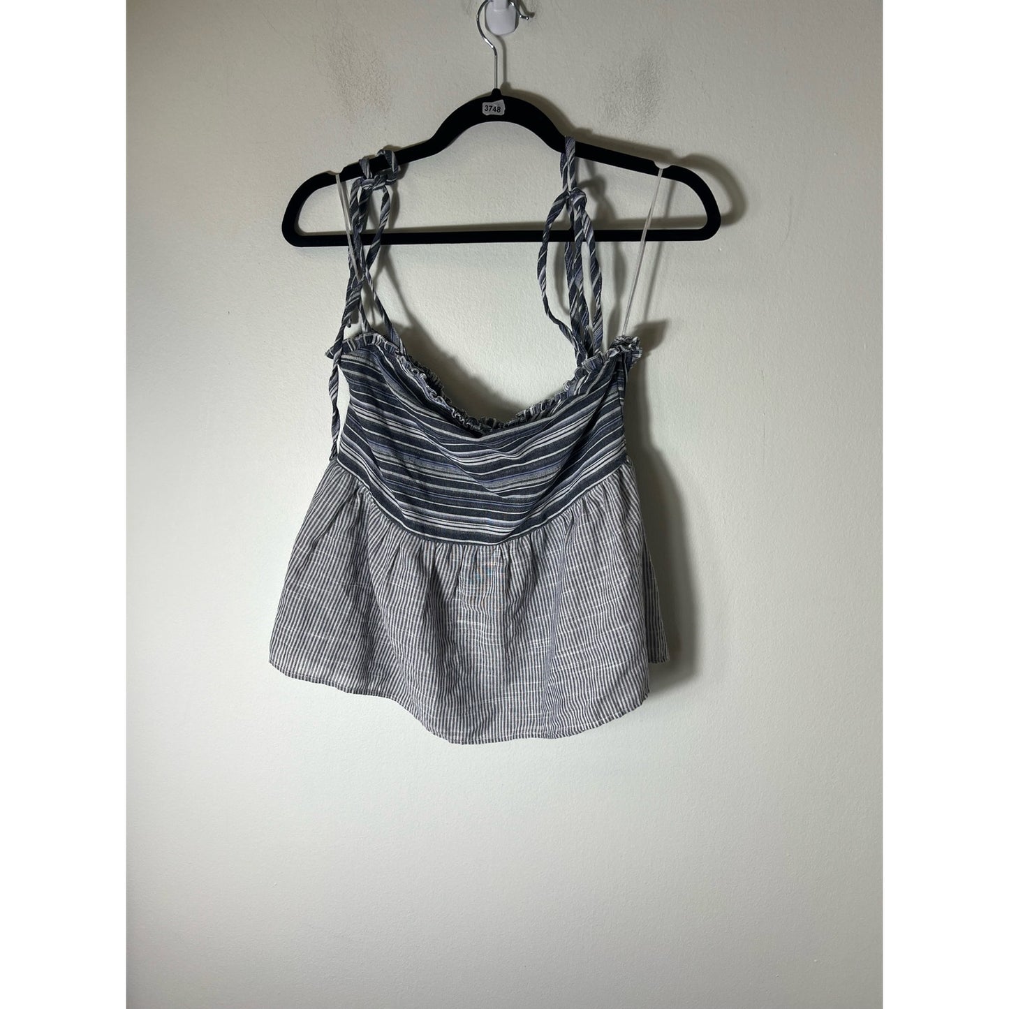 Girls Love Brand blue tie top small