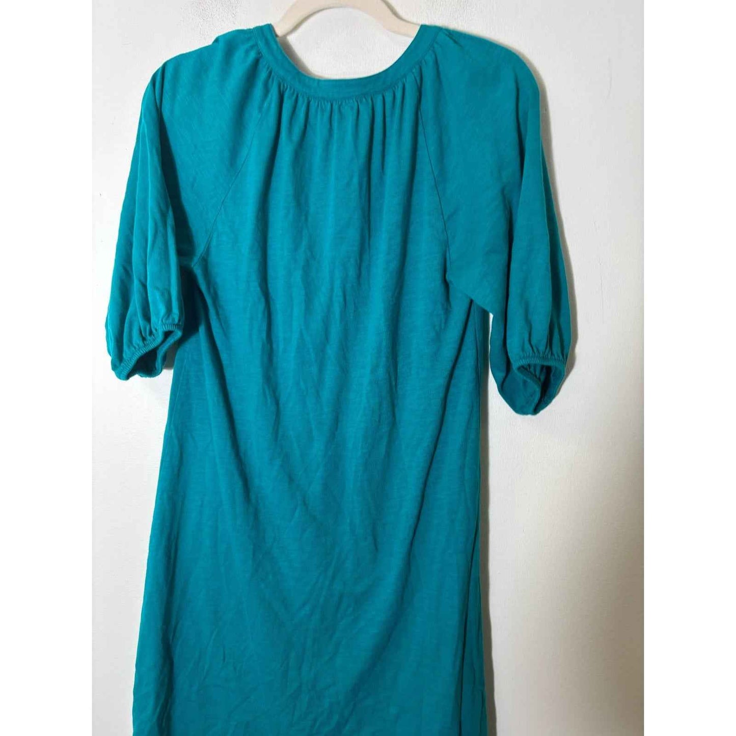 Lilla P Teal Short Sleeve Tee Dress Sz XS