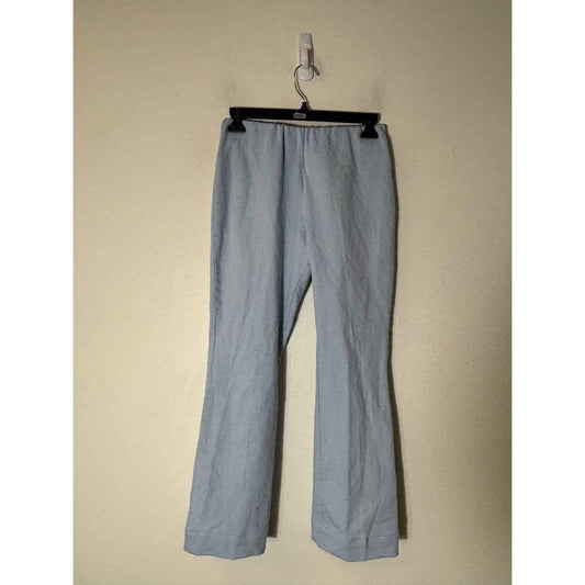 Ann Mashburn Baby Blue Pull on Straight Leg Pants Sz XS