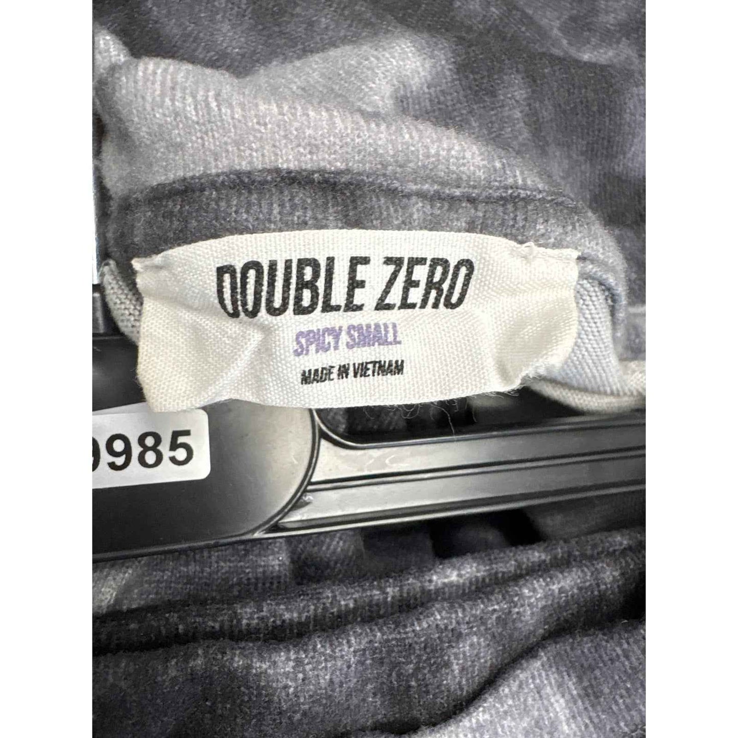 Double Zero Black and White Tie Dye Sweat Pants and Top Set Sz Spicy Small
