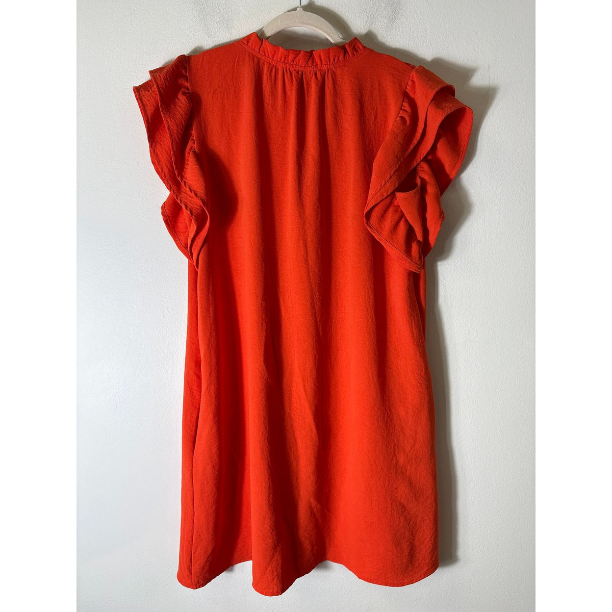 Pixi + Ivy Orange Shift Dress Sz L