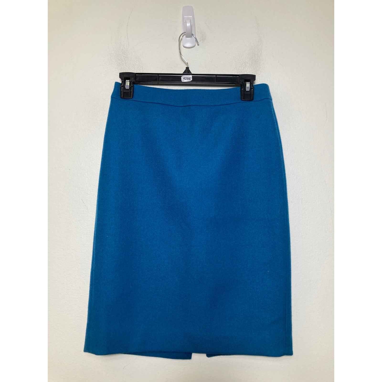 J Crew Teal No 2 Pencil Skirt Sz 0