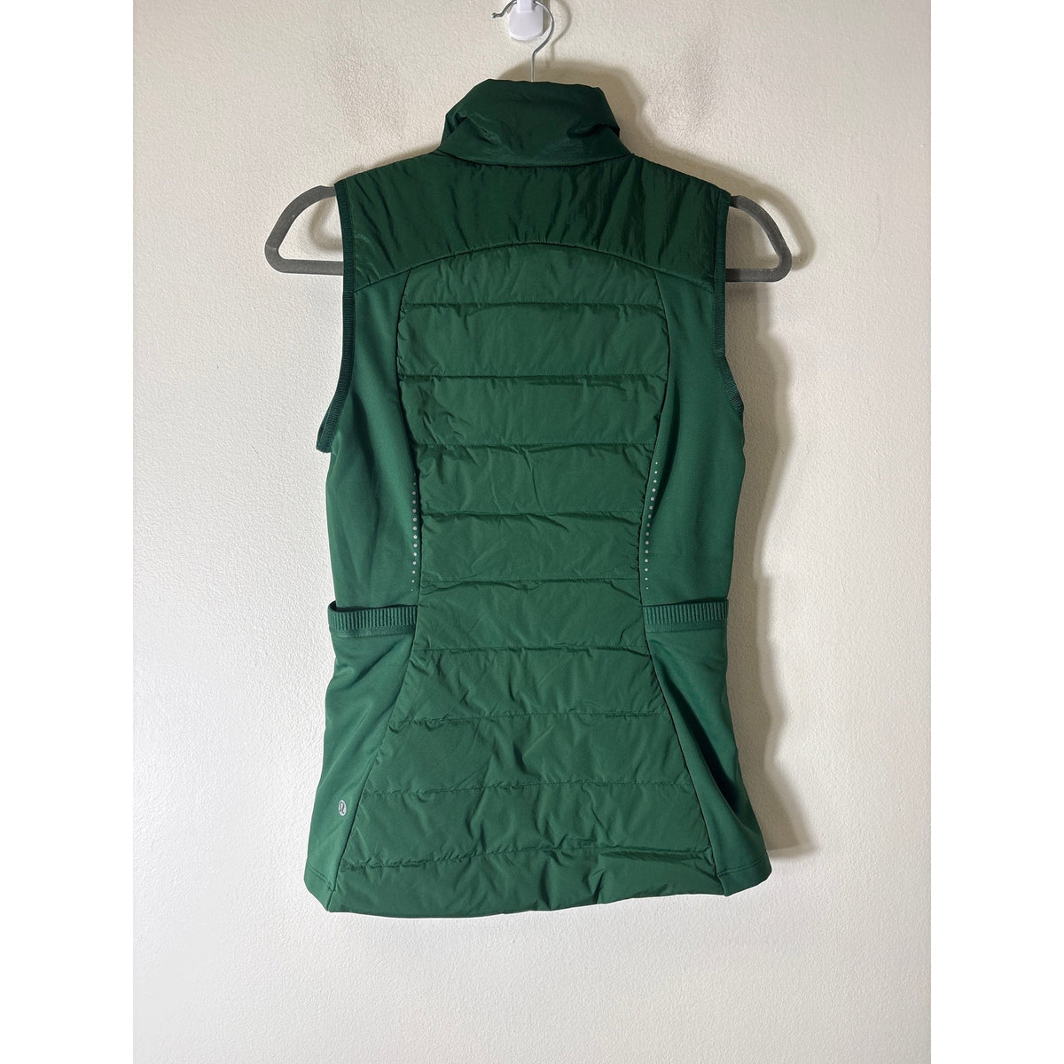 Lululemon Green Puffy Athletic Vest Sz $