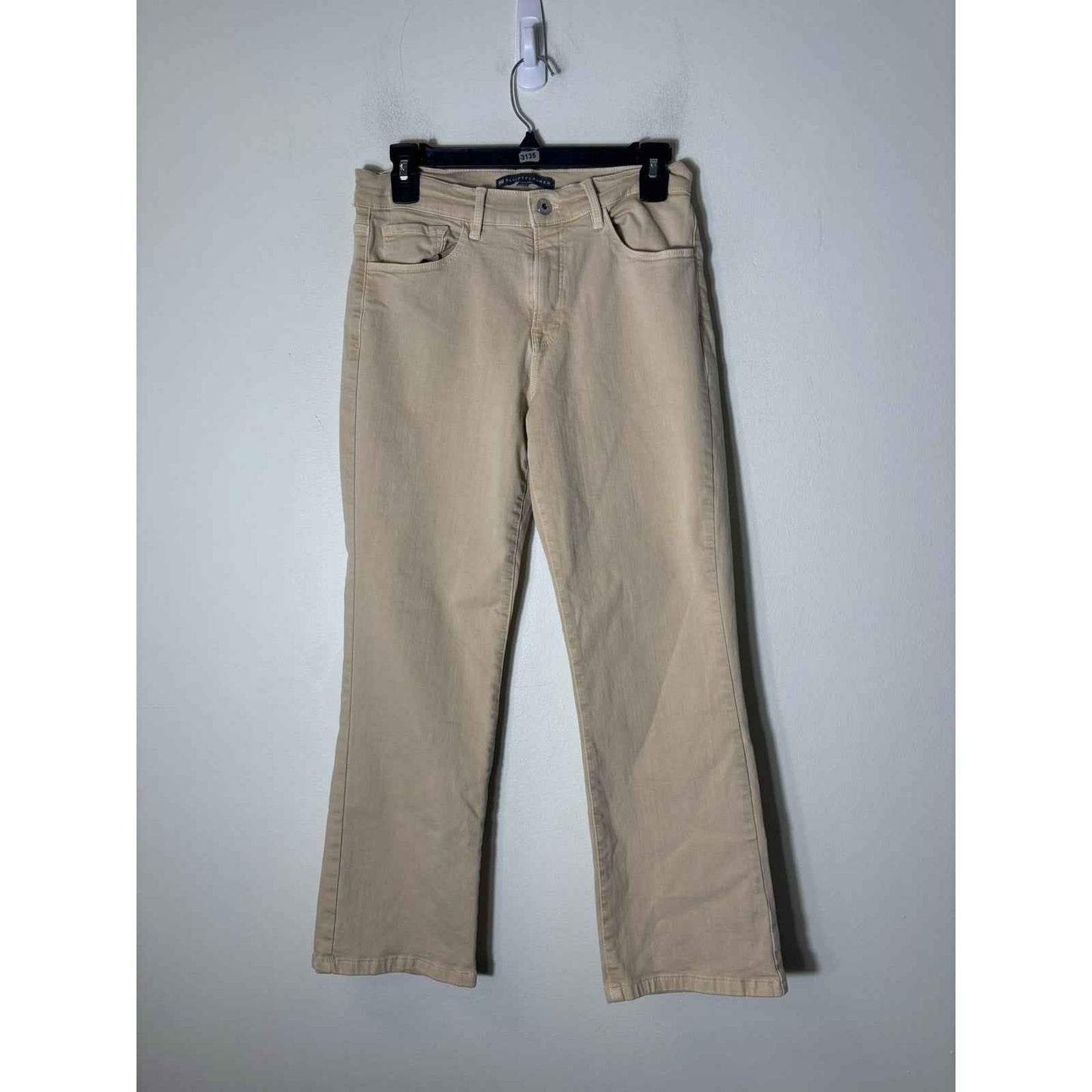 Elliot Lauren Almond Straight Leg Jeans Sz 6