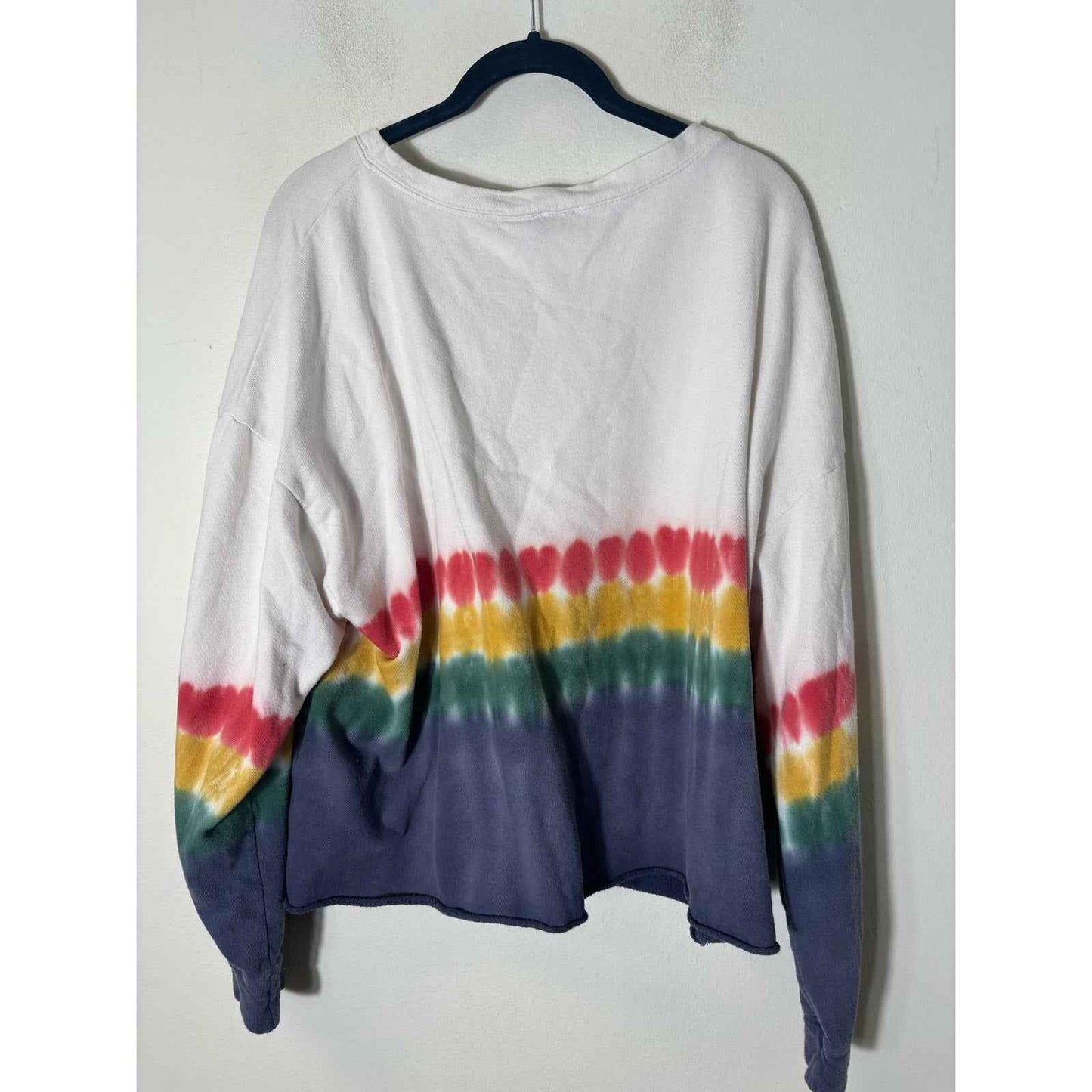 Blank Paige Multicolor Tie Dye Long Sleeve Sweatshirt Sz M