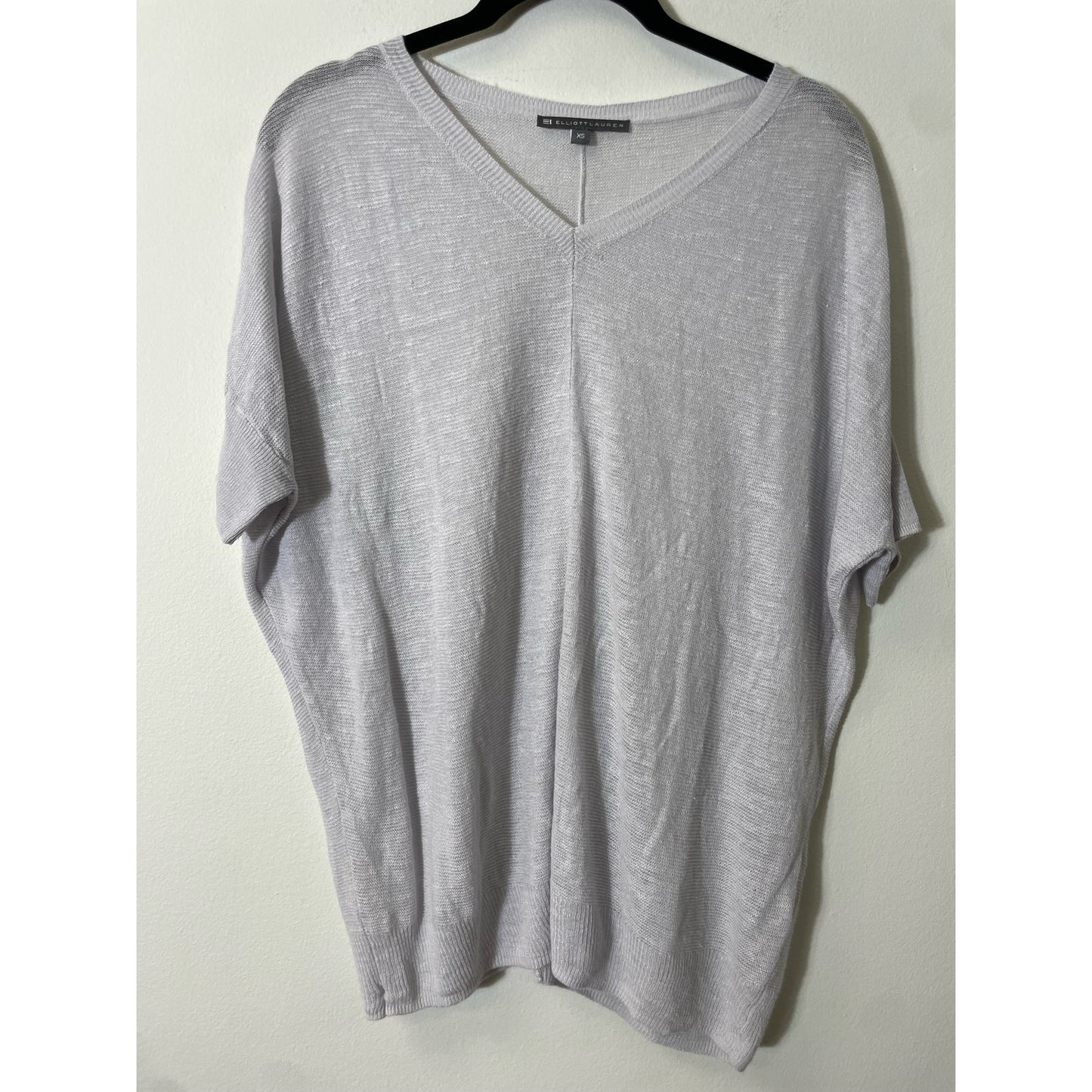 Elliott Lauren Gray Knit Tunic Sz XS
