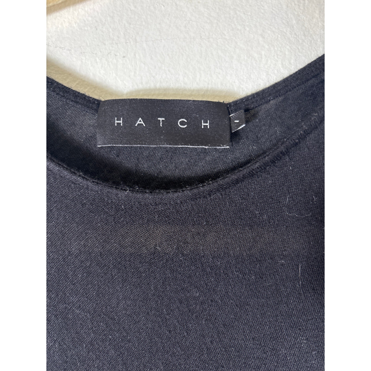 Hatch Maternity Black Tank Dress with Hi/Low Hem Sz 1 (S)
