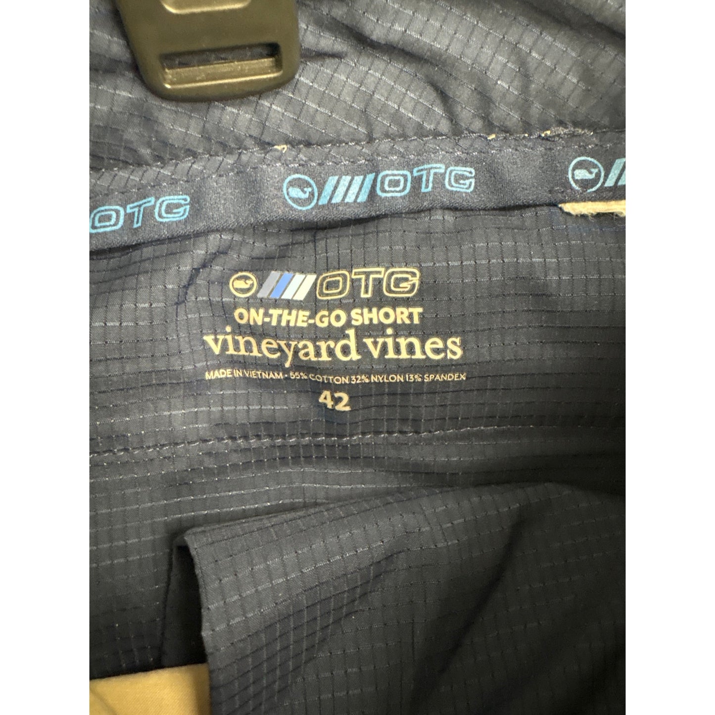 Mens Vineyard Vines Brown On The Go Shorts Sz 42
