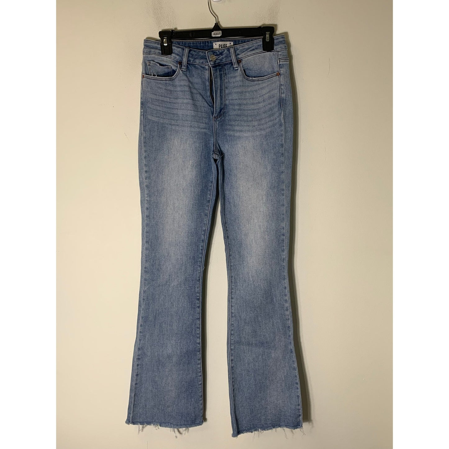 Paige Stone Wash High Rise Lauren Canyon Jeans Sz 29