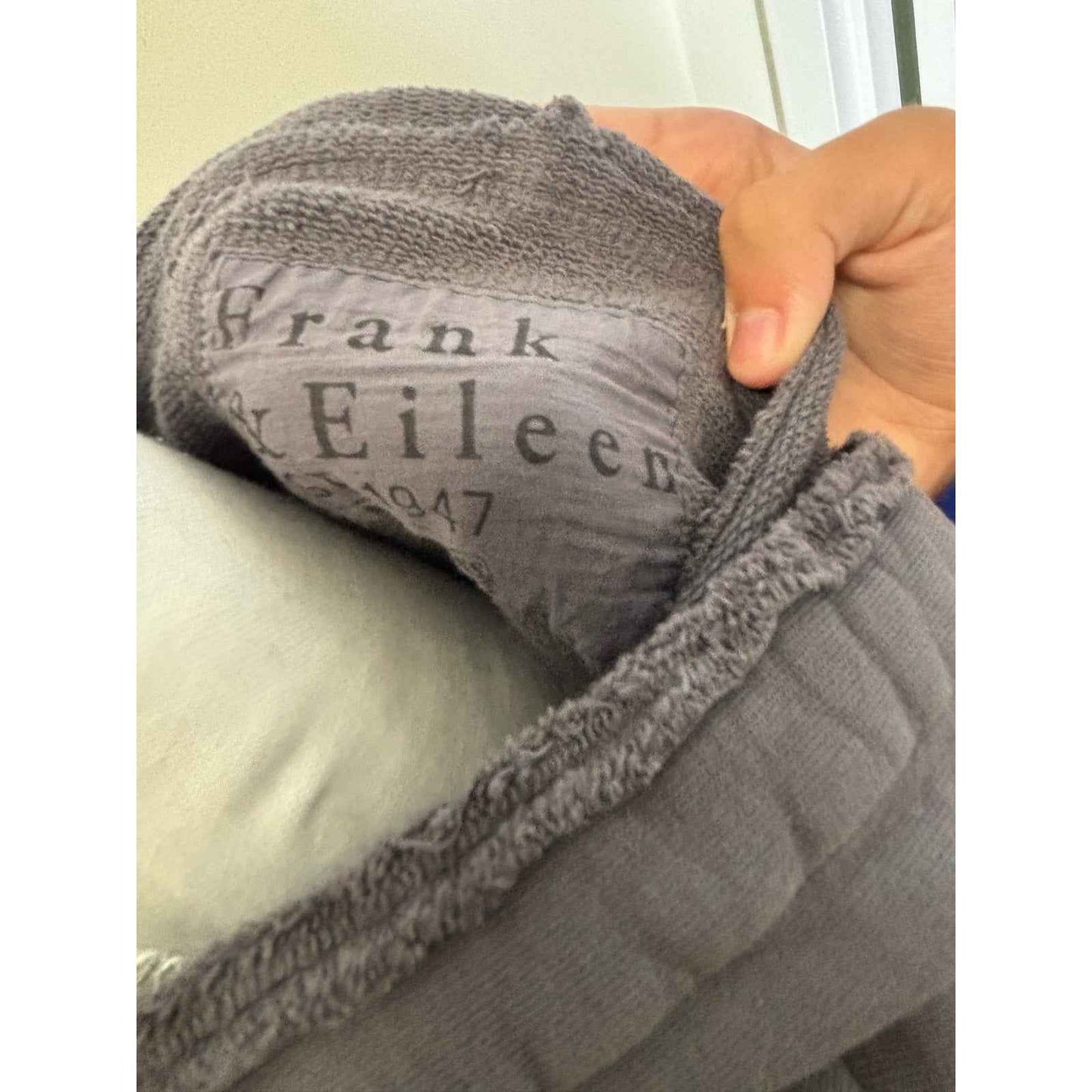 Frank & Eileen Gray Sweatpants and Hoodie Sweatshirt Set Sz XS