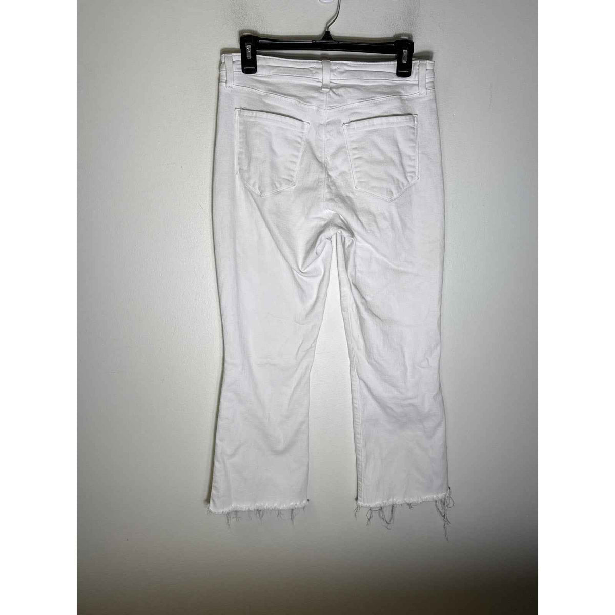 L'agence White Straight Leg Cropped Denim Jean sz 29