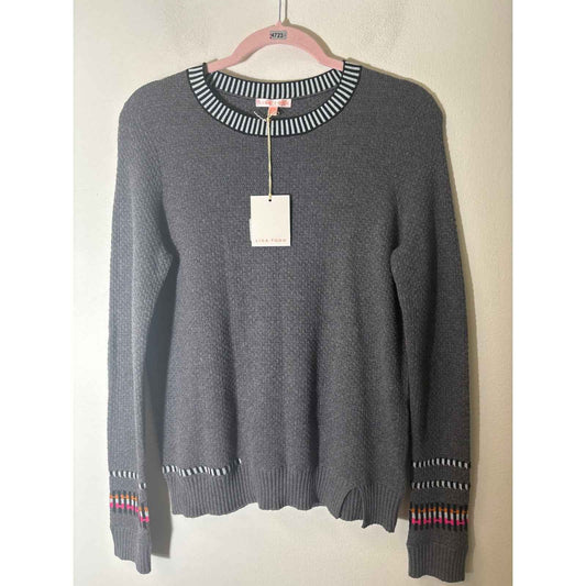 NWT Lisa Todd Fast Track Fog Sweater Sz Xs