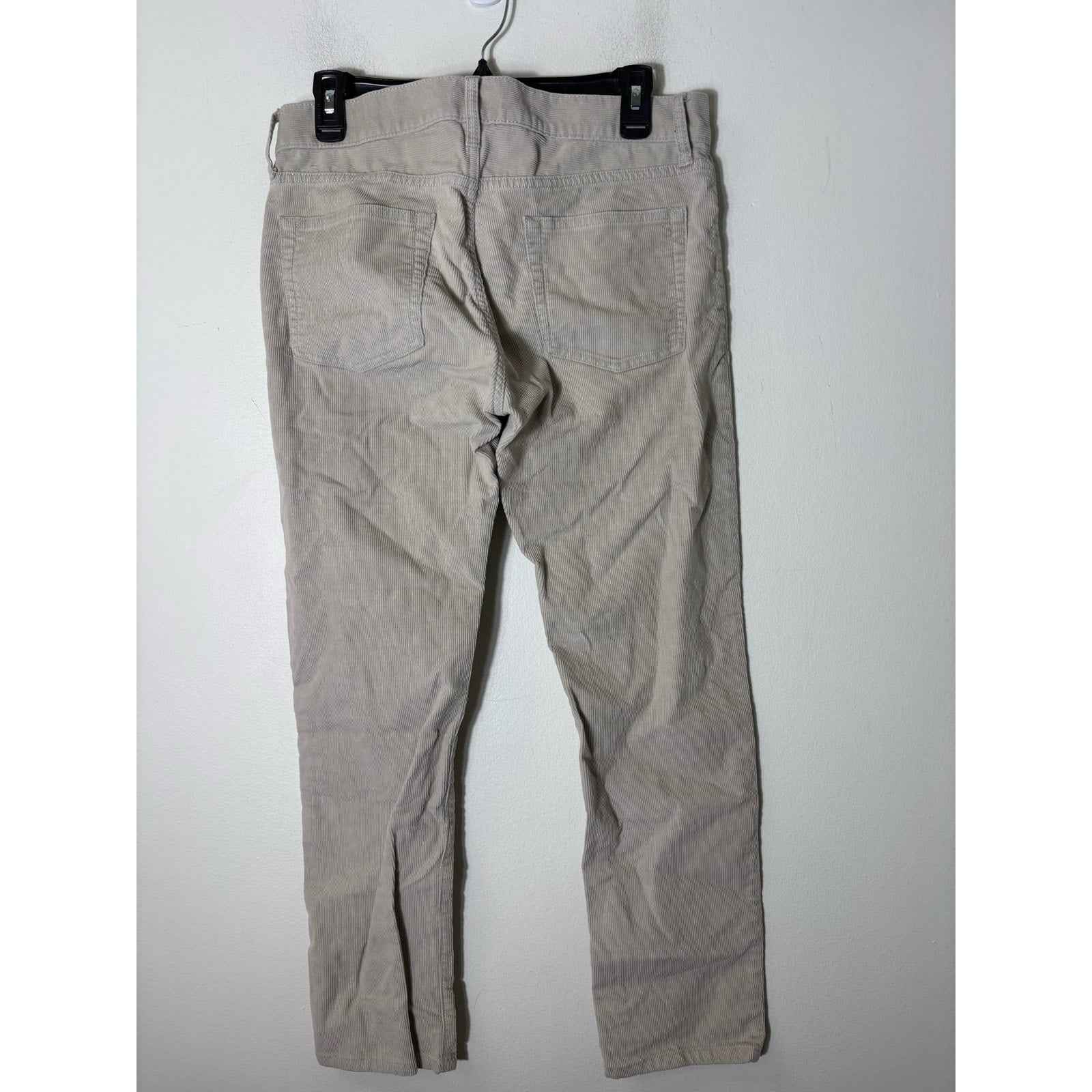 Men's J Crew Light Tan 5 Pocket Cords Sz 30x30
