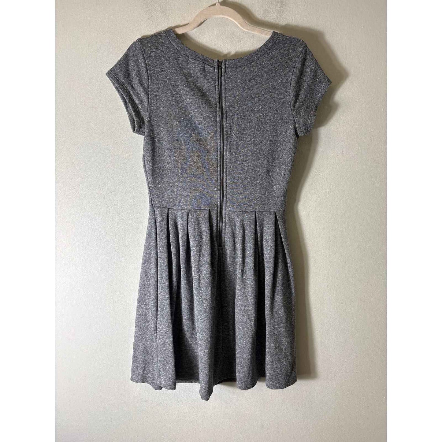 Gap Gray Cap Sleeve Tee Dress Sz XS