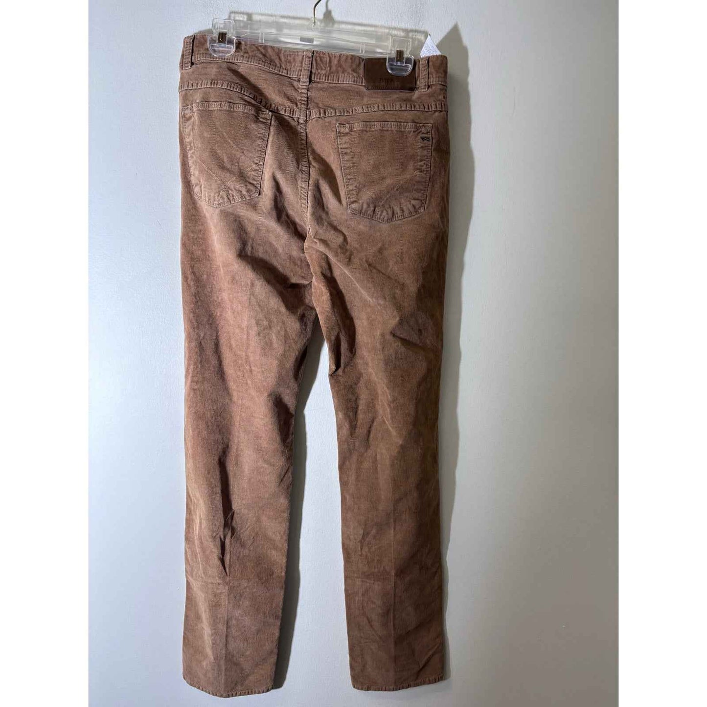 Mens Brax Cooper Fancy Regular Fit Tan Pants Sz 34/34