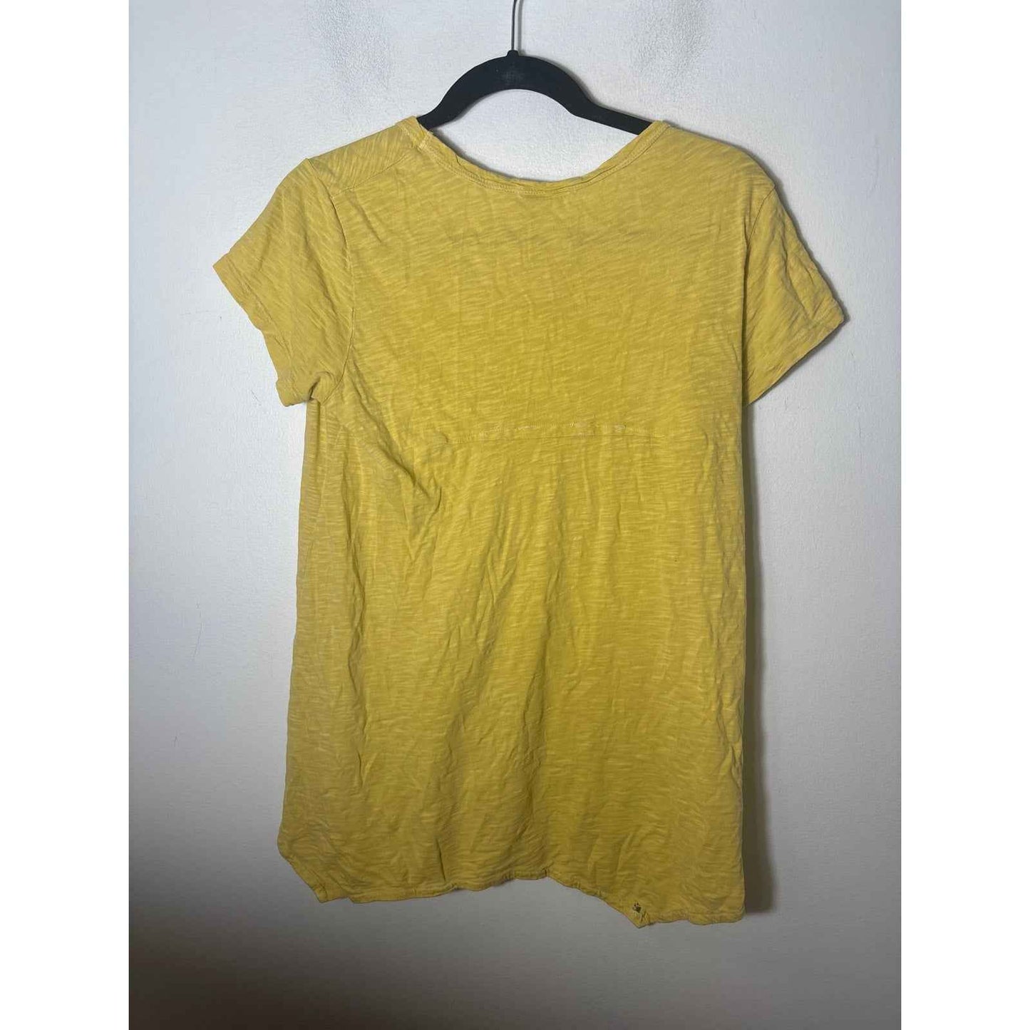 Wilt Yellow Short Sleeve Tee Sz M