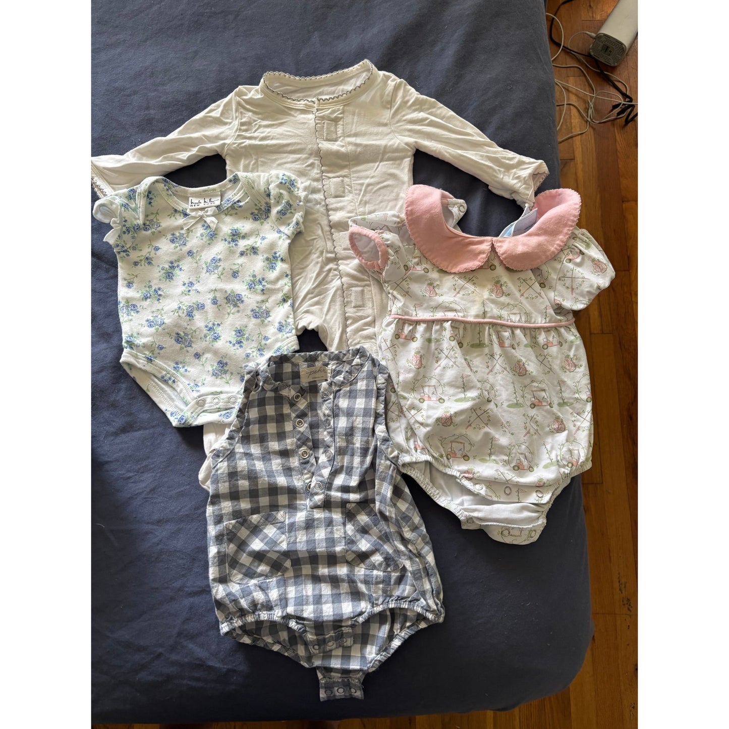 Lot of 15 Baby Girl Clothes Newborn to 3 Months