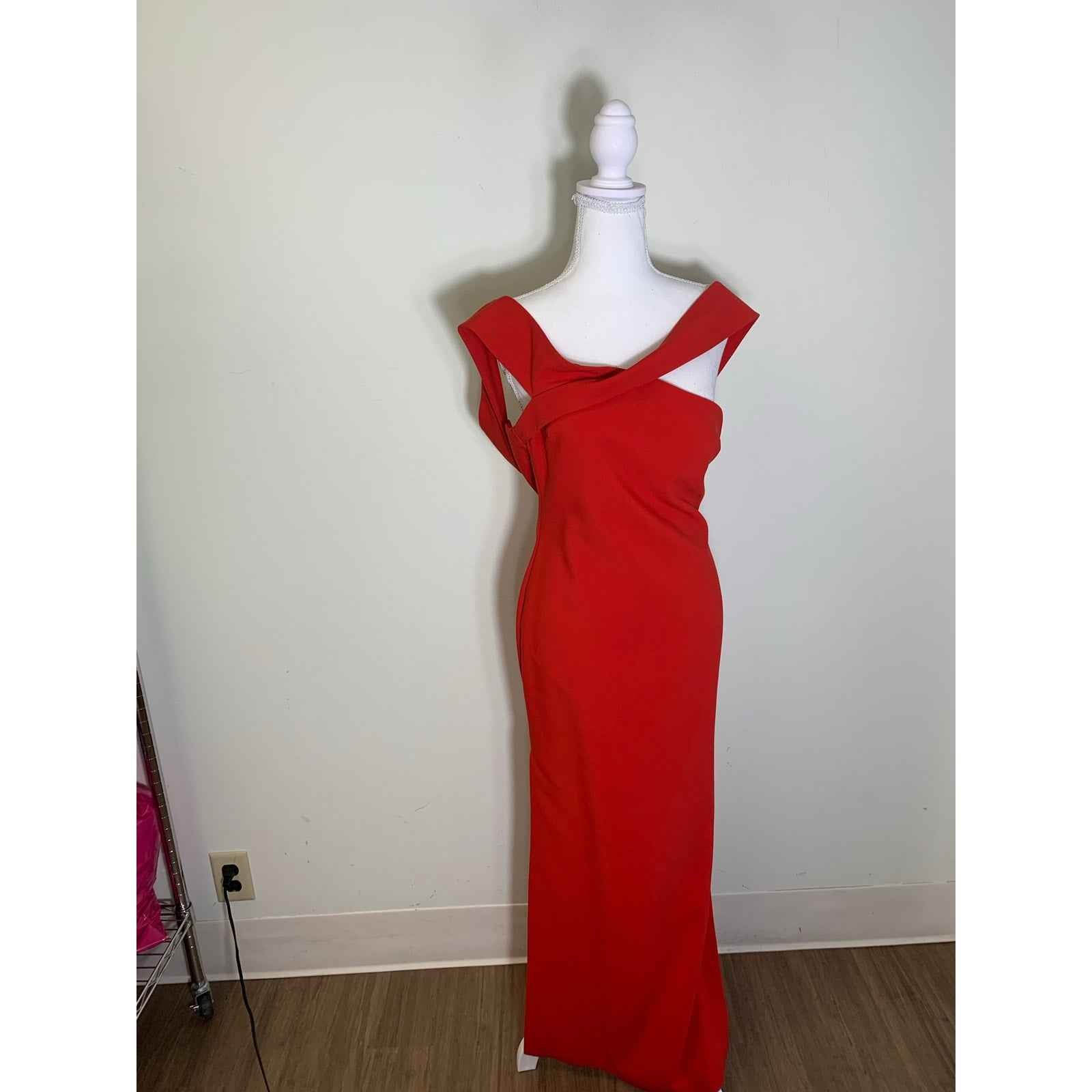 Likely Red Column Gown Sz 2
