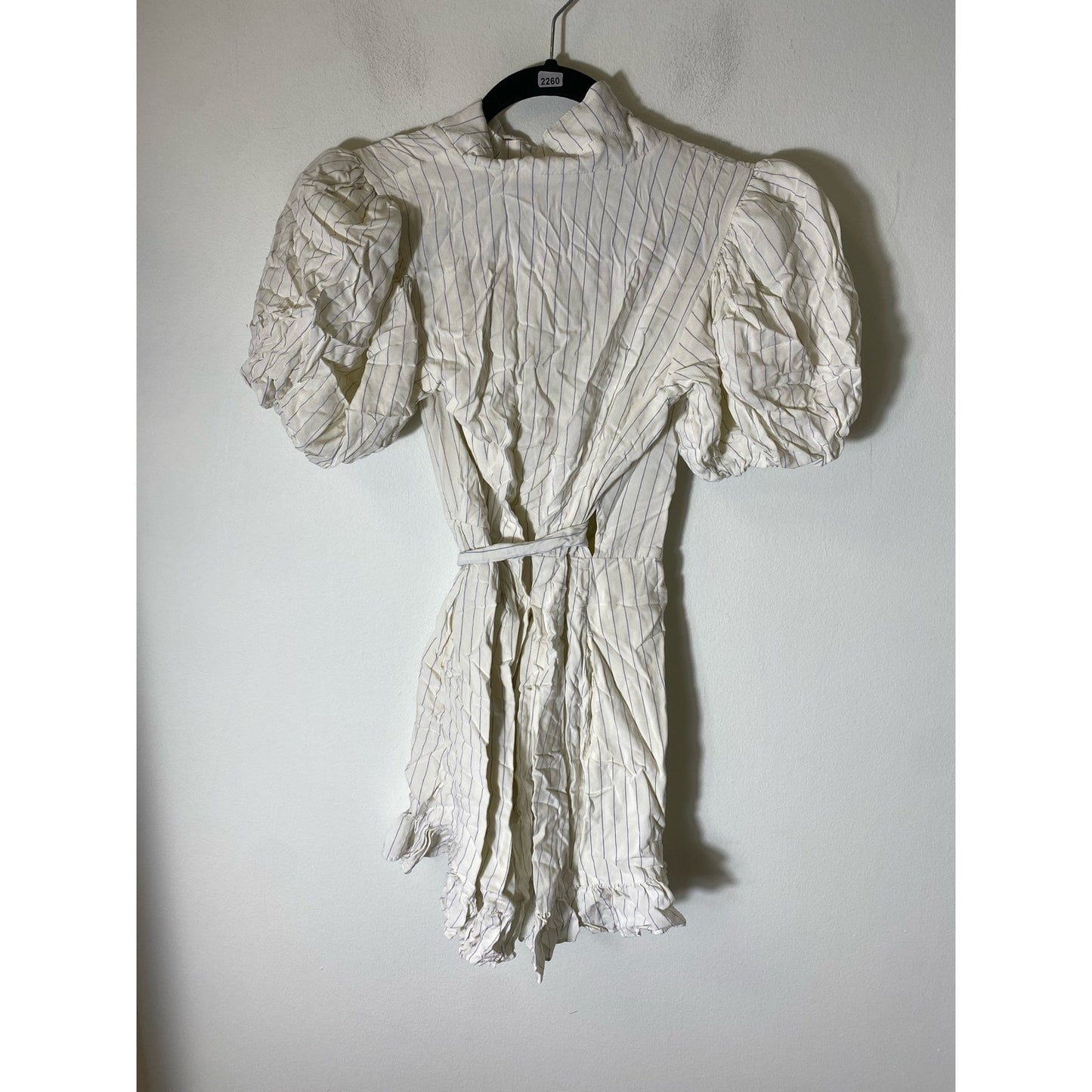 WeWoreWhat Stripe Wrap Mini Dress Sz XS