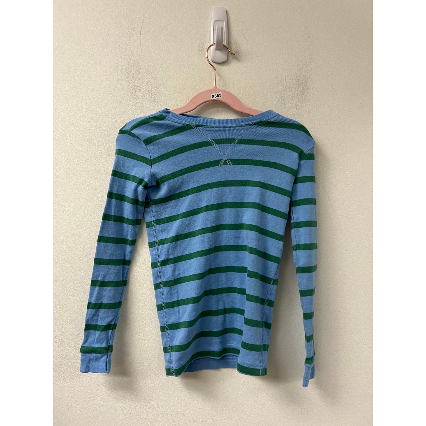 Primary Boys Pajama Shirt and Pants Sz 6-7 Blue