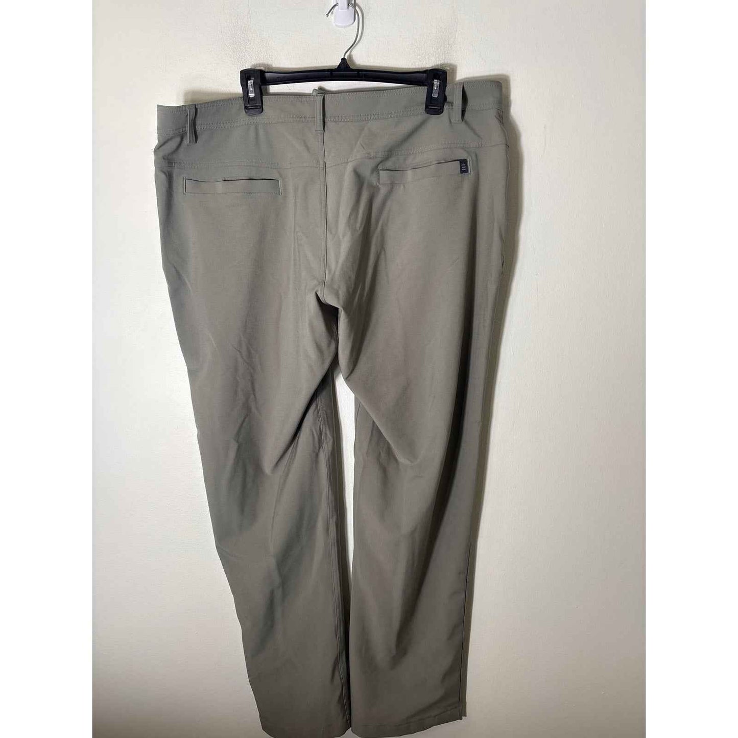 Men's Free Fly Gray Performance Pants Sz 40x32