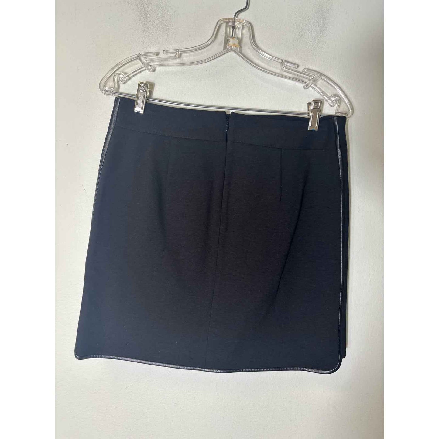 White House Black Market Black Mini Skirt and Jacket Set Sz 4