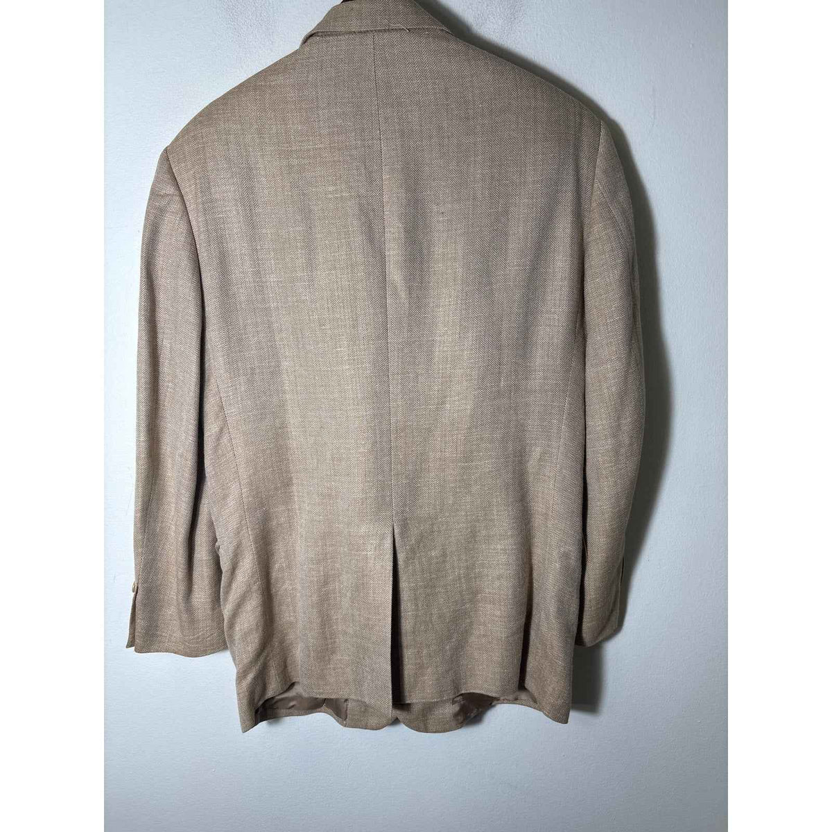 Mens Brooks Brothers Tan Jacket Sz 40