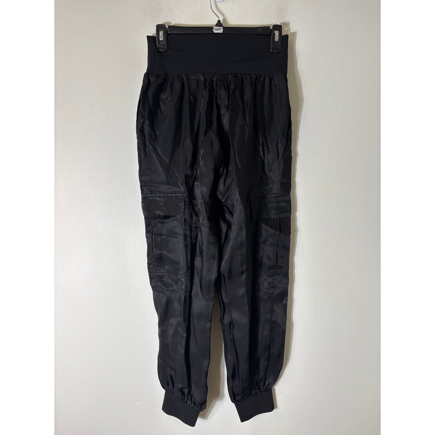 Cliq a Sept Black Giles Cargo Joggers Sz S