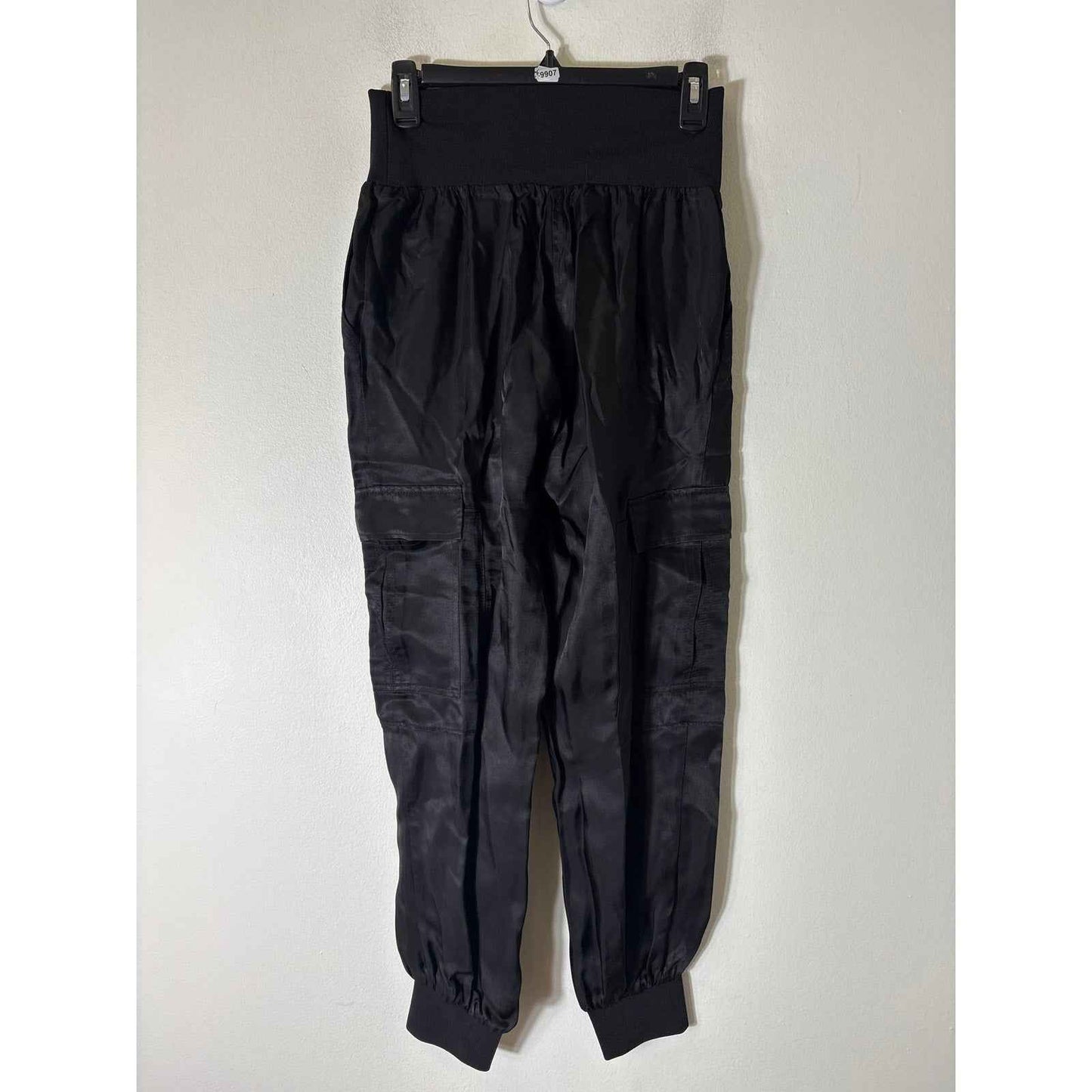 Cliq a Sept Black Giles Cargo Joggers Sz S