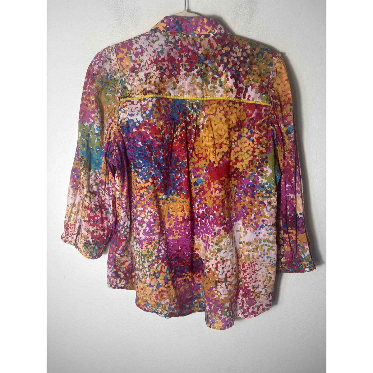 Robert Graham Multicolor Long Sleeve Cotton Button Up Shirt Sz M