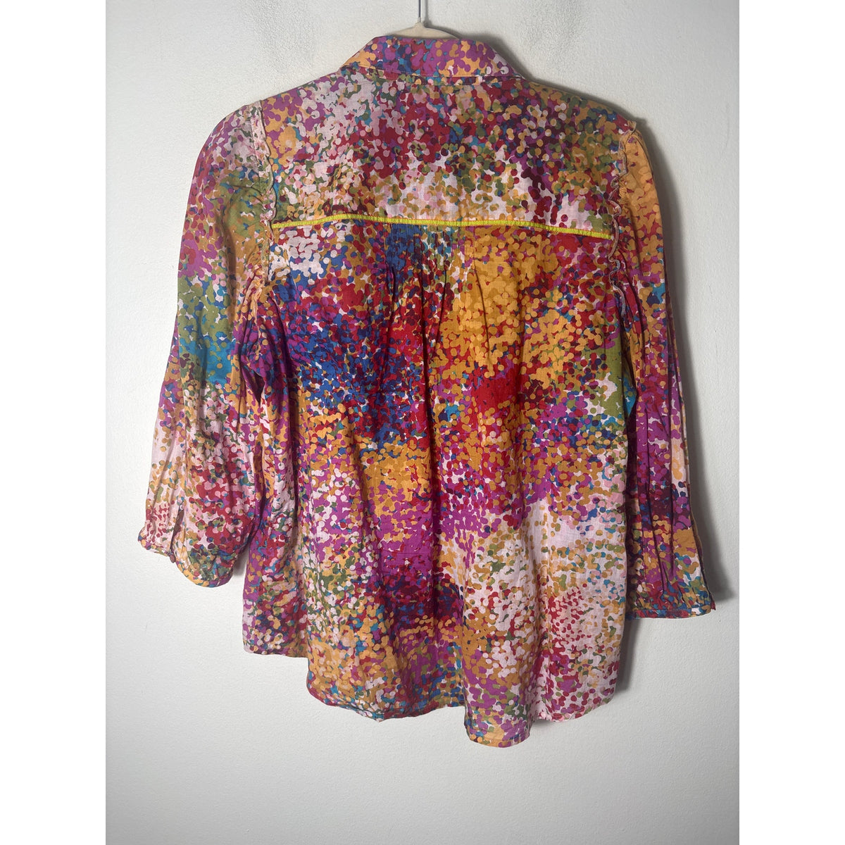 Robert Graham Multicolor Long Sleeve Cotton Button Up Shirt Sz M