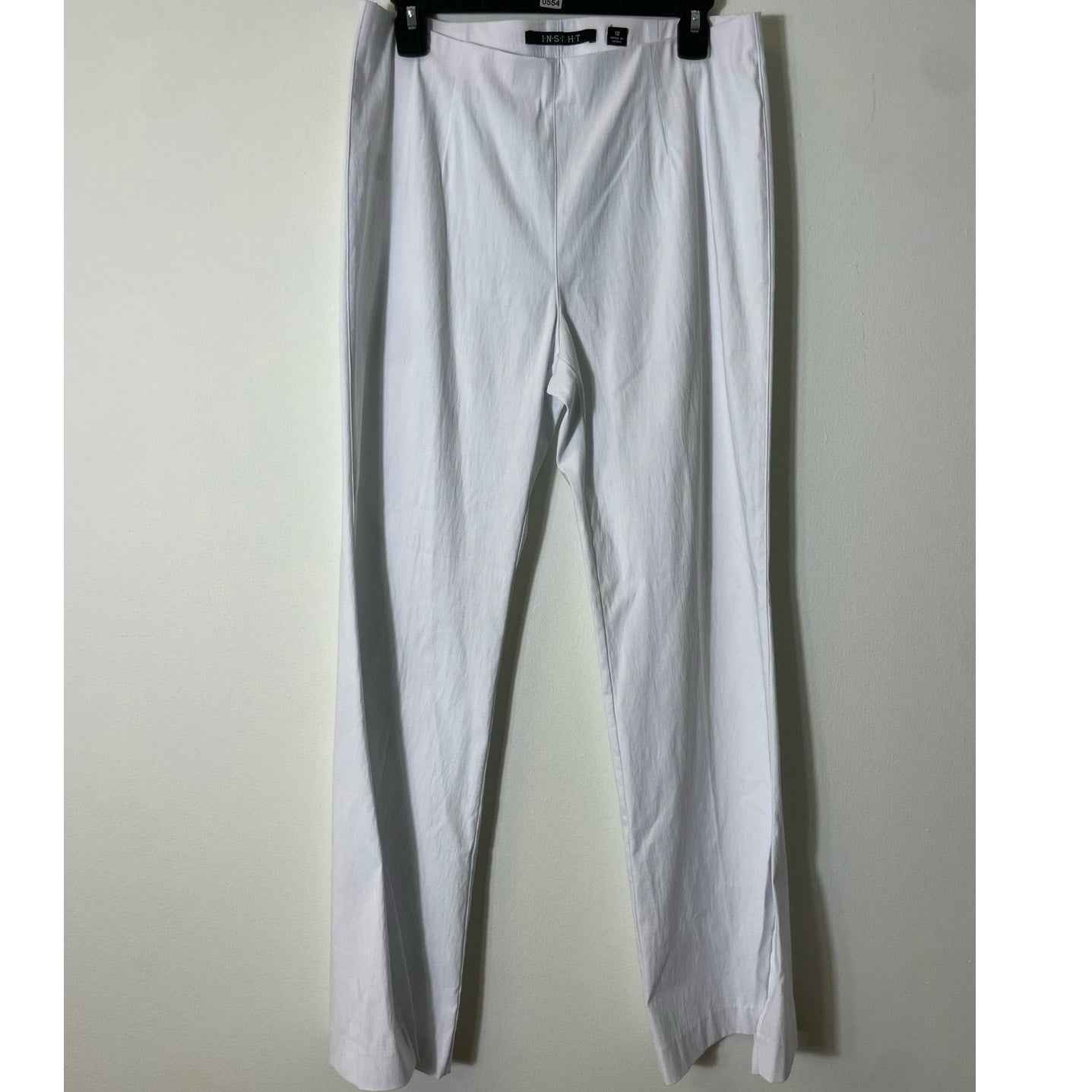 Insight White Bell Bottom Dress Pant Sz 12