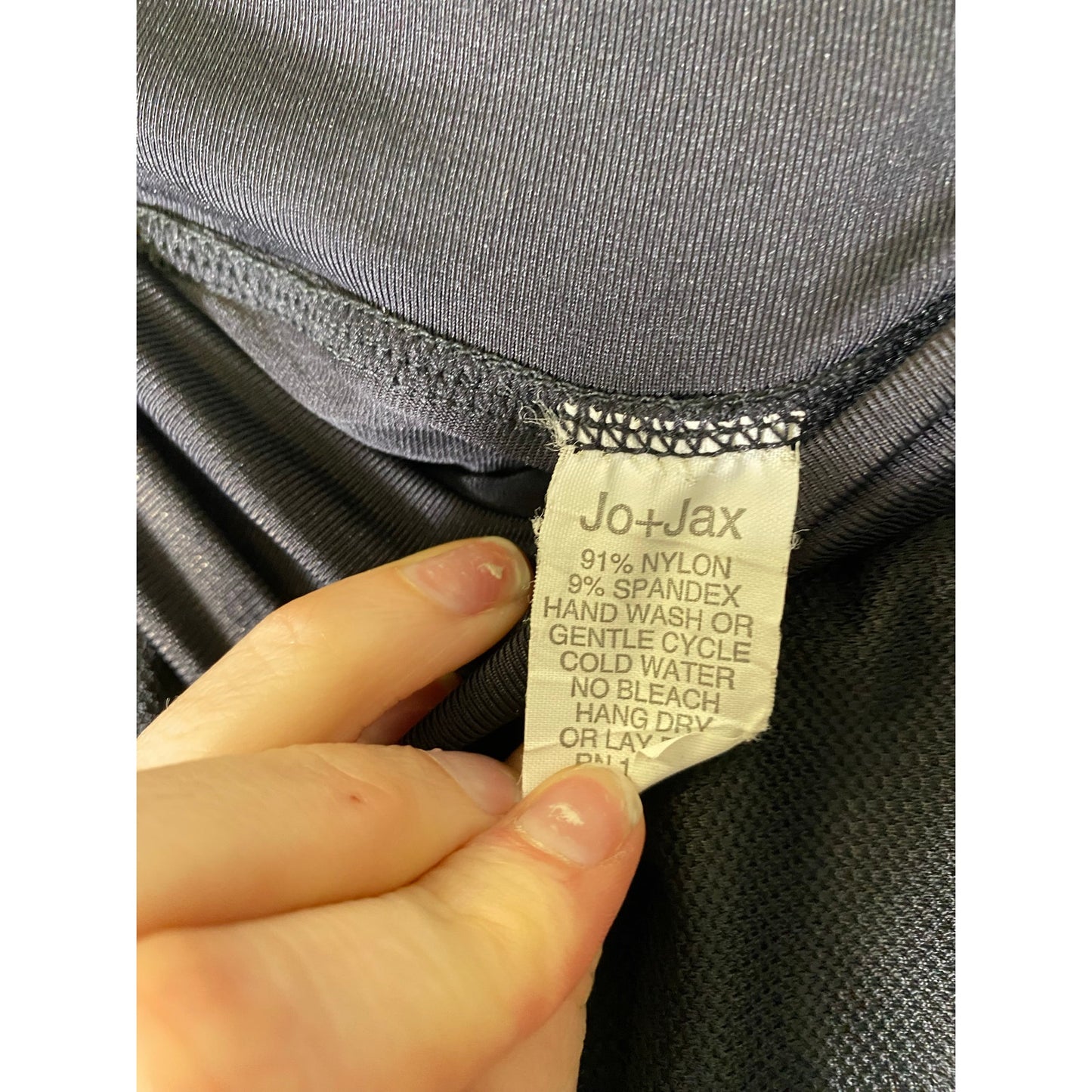 Jo+Jax Black Athletic Mini Skort Sz 2