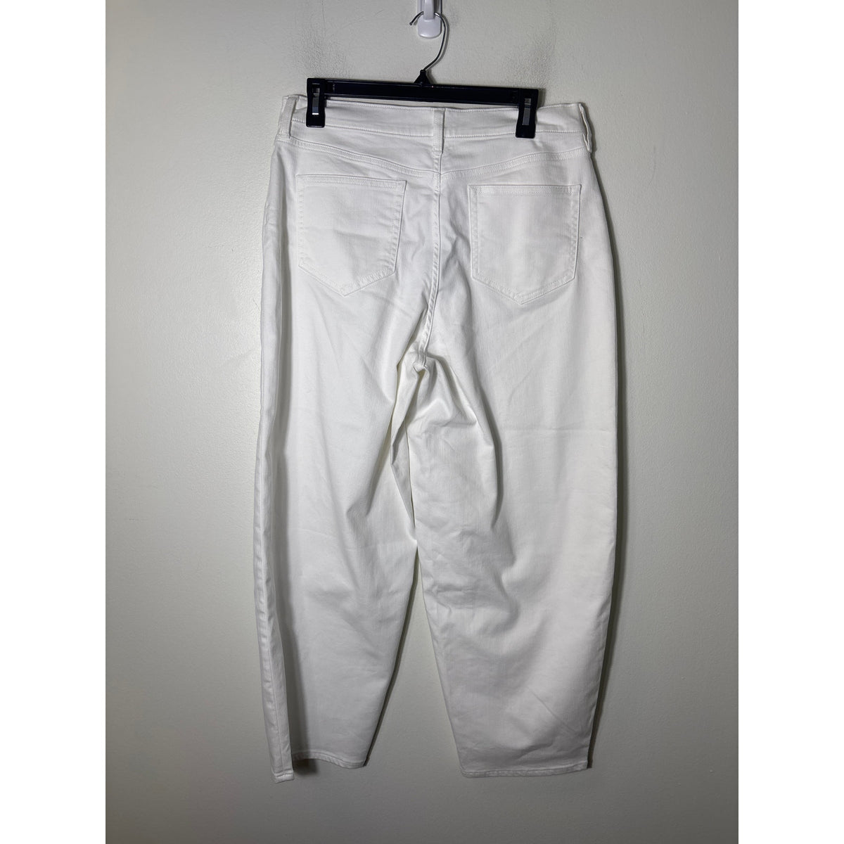 NWT Lands End White Denim Sz 12