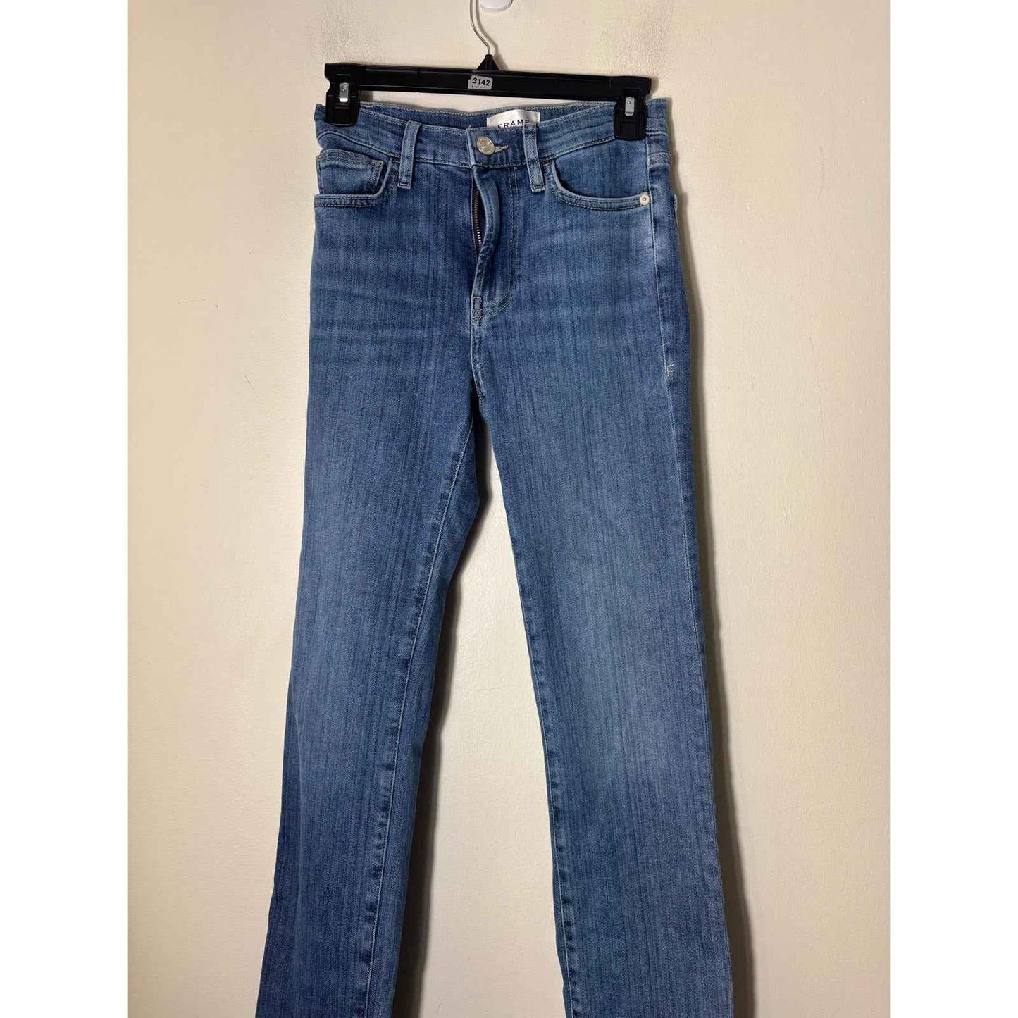 Frame Denim Le High Straight Blue Jeans Sz 25